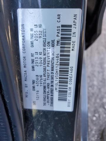 Photo 10 from auction – 2017 MAZDA 6 TOURING with VIN JM1GL1V50H1124484
