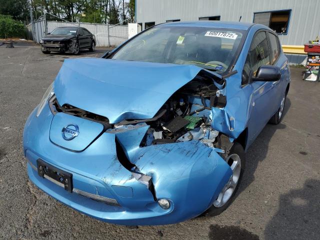 Photo 9 from auction – 2011 NISSAN LEAF SV with VIN JN1AZ0CP2BT001531
