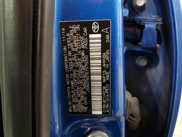 Photo 10 from auction – 2014 TOYOTA PRIUS C with VIN JTDKDTB37E1575090