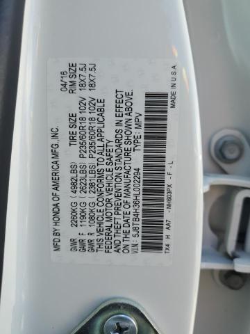 Photo 10 from auction – 2017 ACURA RDX with VIN 5J8TB4H36HL002294