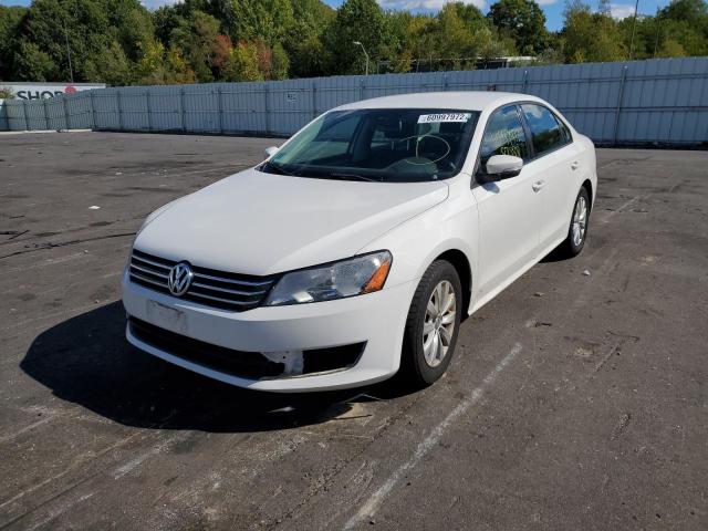 Photo 2 from auction – 2013 VOLKSWAGEN PASSAT S with VIN 1VWAP7A32DC104735
