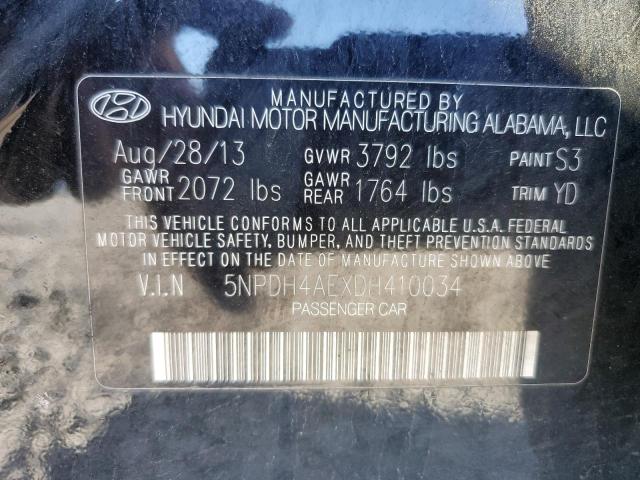 Photo 10 from auction – 2013 HYUNDAI ELANTRA GL with VIN 5NPDH4AEXDH410034