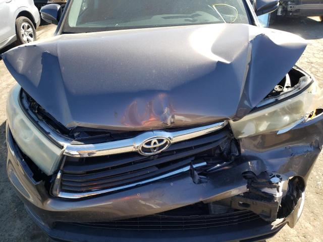 Photo 7 from auction – 2015 TOYOTA HIGHLANDER with VIN 5TDKKRFH9FS071594