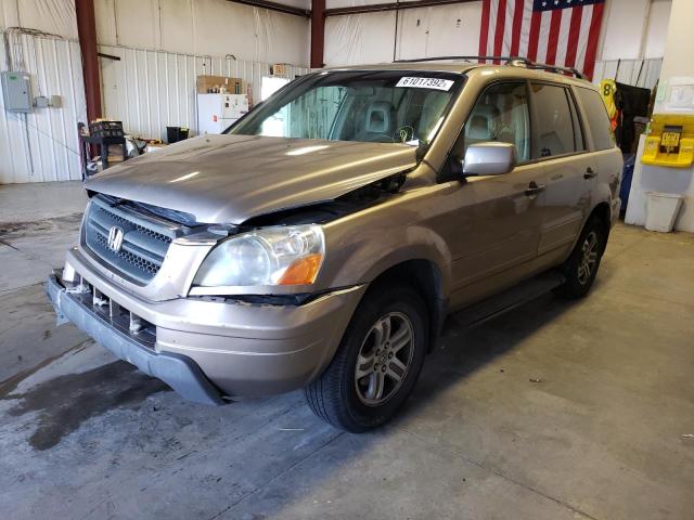 Photo 2 from auction – 2004 HONDA PILOT EXL with VIN 2HKYF18754H619064
