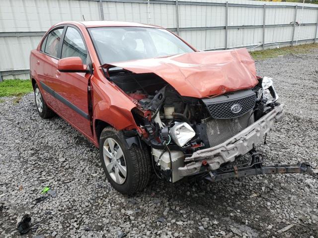 KIA RIO BASE 2009 with VIN KNADE223796552821 - Photo from auction
