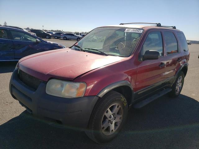 Photo 2 from auction – 2004 FORD ESCAPE XLT with VIN 1FMYU03164KB34402