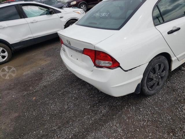 Photo 9 from auction – 2010 HONDA CIVIC DX with VIN 2HGFA1F28AH015673