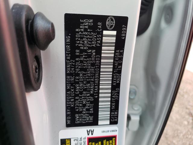 Photo 10 from auction – 2022 TOYOTA AVALON XLE with VIN 4T1AA1AB9NU013803