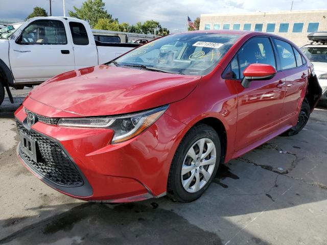 Photo 2 from auction – 2020 TOYOTA COROLLA LE with VIN JTDEPRAE6LJ027203