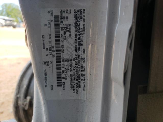 Photo 10 from auction – 2012 FORD FOCUS SE with VIN 1FAHP3F21CL150491