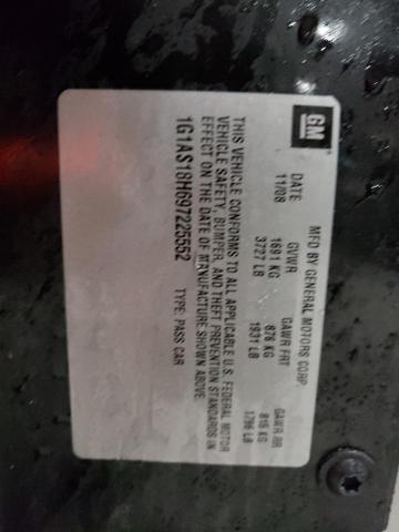 Photo 10 from auction – 2009 CHEVROLET COBALT LS with VIN 1G1AS18H697225552