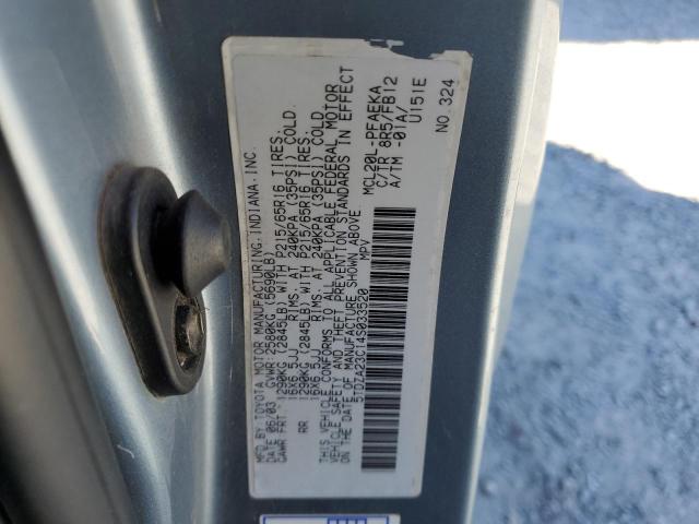 Photo 10 from auction – 2004 TOYOTA SIENNA CE with VIN 5TDZA23C14S033520