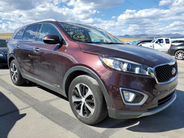KIA SORENTO EX 2016 with VIN 5XYPHDA53GG077572 - Photo from auction