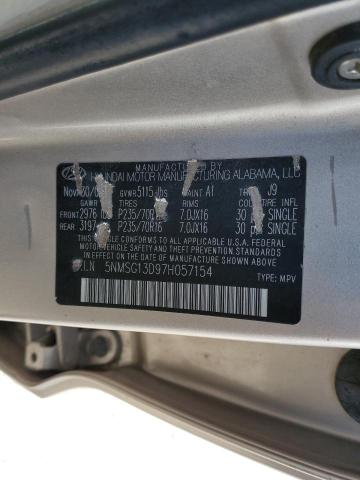Photo 10 from auction – 2007 HYUNDAI SANTA FE G with VIN 5NMSG13D97H057154