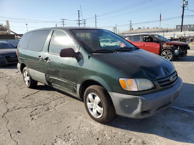 TOYOTA SIENNA CE 2001 with VIN 4T3ZF19C81U372806 - Photo from auction
