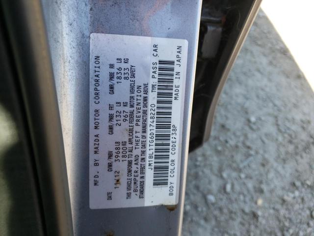 Photo 10 from auction – 2013 MAZDA 3 I with VIN JM1BL1TG6D1748220
