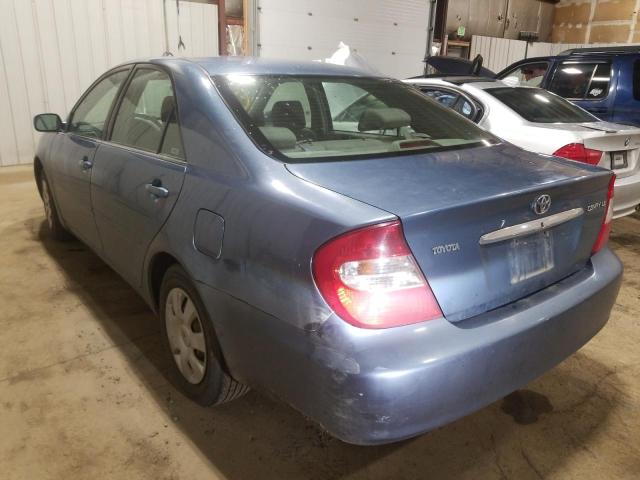 Photo 3 from auction – 2003 TOYOTA CAMRY LE with VIN JTDBE32K530213184
