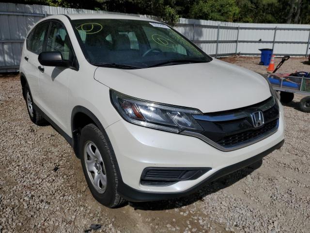HONDA CR-V LX 2016 with VIN 5J6RM4H38GL130693 - Photo from auction