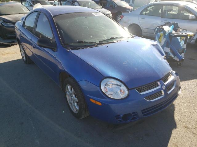 DODGE NEON SXT 2005 with VIN 1B3ES56C85D221538 - Photo from auction