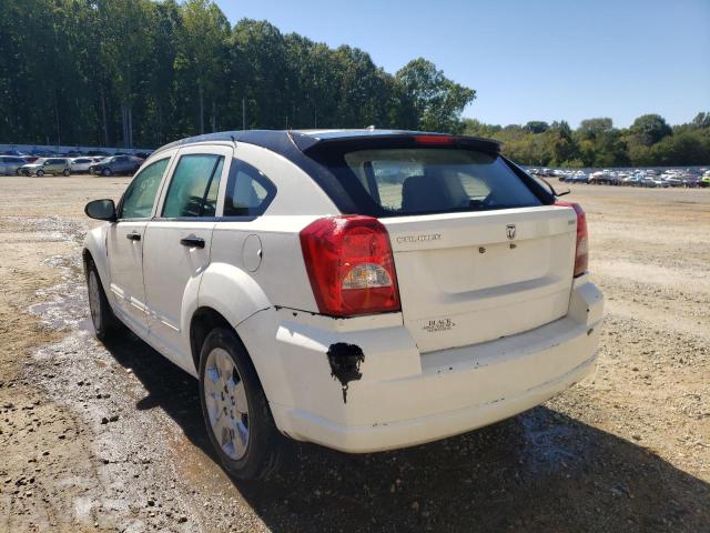 Photo 3 from auction – 2007 DODGE CALIBER SX with VIN 1B3HB48B27D540741