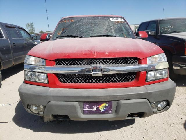 Photo 5 from auction – 2002 CHEVROLET AVALANCHE with VIN 3GNEK13T72G114336