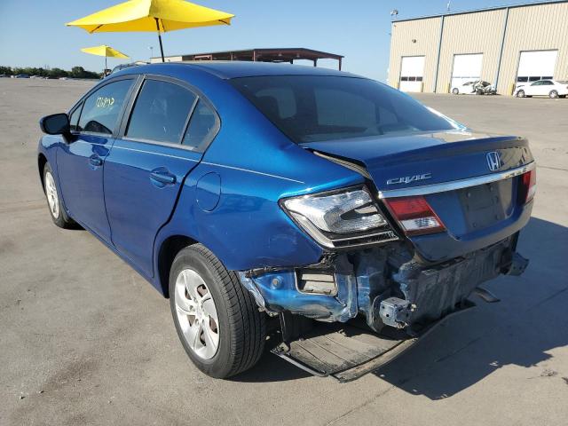 Photo 3 from auction – 2014 HONDA CIVIC LX with VIN 19XFB2F5XEE062829