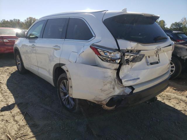 Photo 3 from auction – 2015 TOYOTA HIGHLANDER with VIN 5TDKKRFH0FS103624