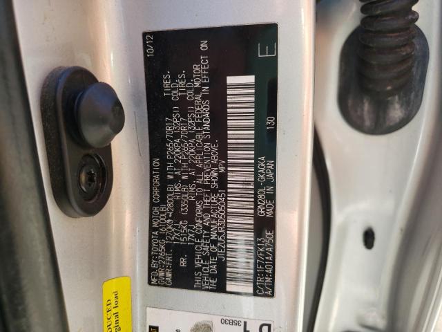 Photo 10 from auction – 2013 TOYOTA 4RUNNER SR with VIN JTEZU5JR3D5050451