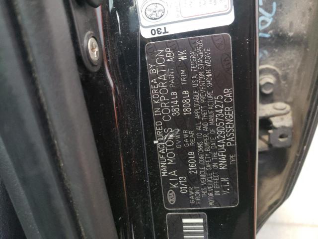 Photo 10 from auction – 2013 KIA FORTE EX with VIN KNAFU4A29D5734275