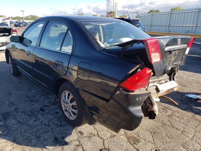 Photo 3 from auction – 2002 HONDA CIVIC LX with VIN 1HGES16552L079483