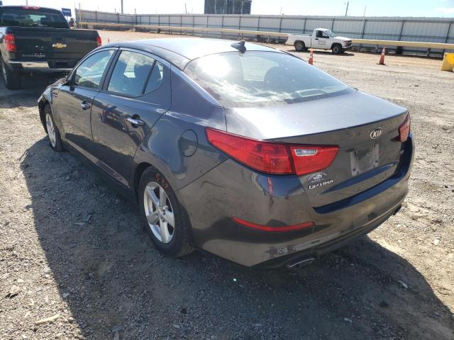 Photo 3 from auction – 2015 KIA OPTIMA LX with VIN KNAGM4A71F5621696