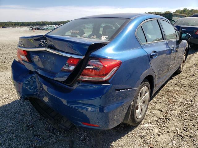 Photo 4 from auction – 2015 HONDA CIVIC LX with VIN 2HGFB2F59FH504152