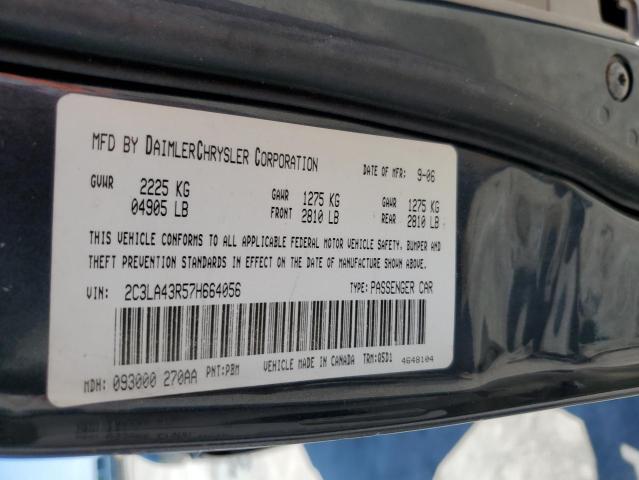 Zdjęcie 10 z aukcji – 2007 CHRYSLER 300 z VIN 2C3LA43R57H664056
