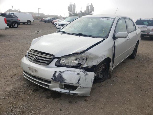 Photo 2 from auction – 2004 TOYOTA COROLLA CE with VIN JTDBR38E842031233