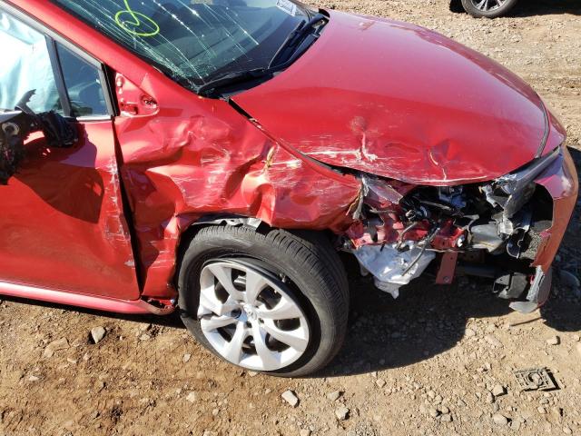 Photo 9 from auction – 2021 TOYOTA COROLLA LE with VIN 5YFEPMAE2MP231349