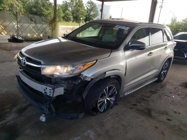 Photo 2 from auction – 2016 TOYOTA HIGHLANDER with VIN 5TDKKRFH0GS159046
