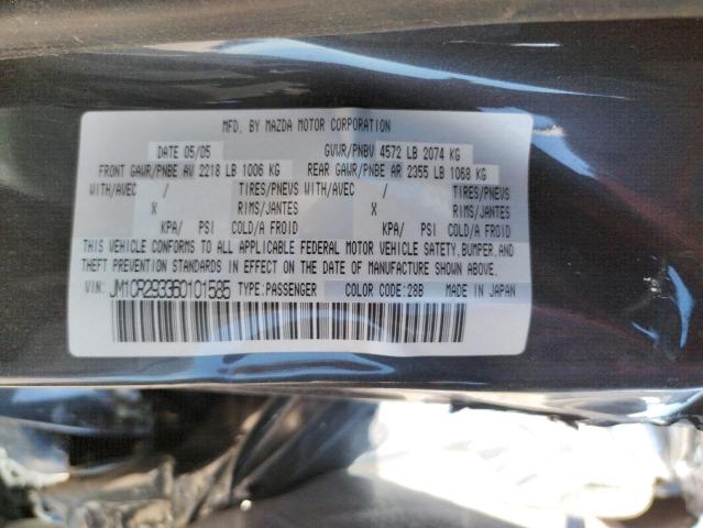 Photo 10 from auction – 2006 MAZDA 5 with VIN JM1CR293360101585