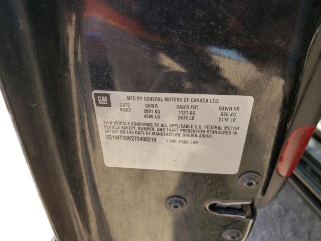 Photo 10 from auction – 2007 CHEVROLET IMPALA LT with VIN 2G1WT58K279408318