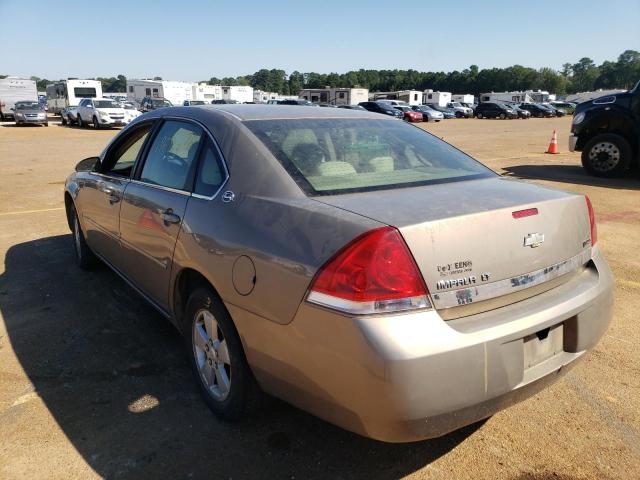 Photo 3 from auction – 2007 CHEVROLET IMPALA LT with VIN 2G1WT58K779145999