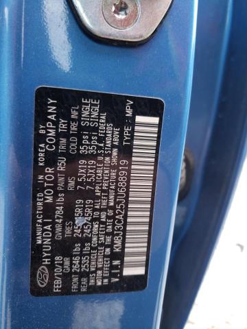 Photo 10 from auction – 2018 HYUNDAI TUCSON VAL with VIN KM8J3CA25JU688919