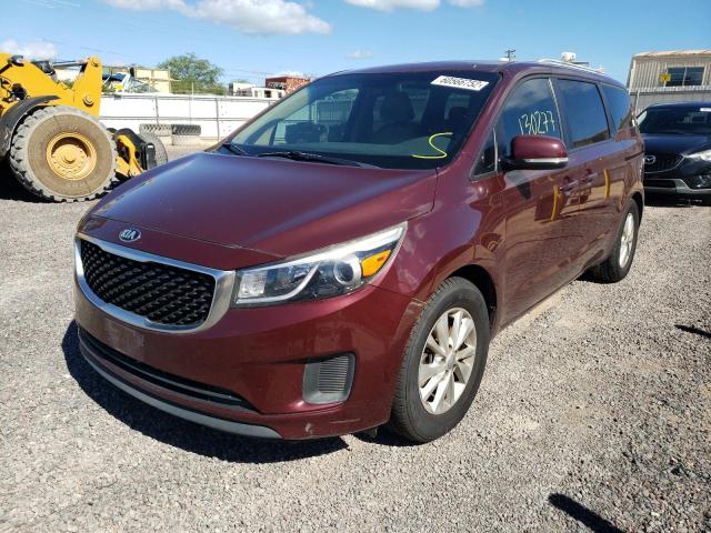 Photo 2 from auction – 2015 KIA SEDONA LX with VIN KNDMB5C16F6059752