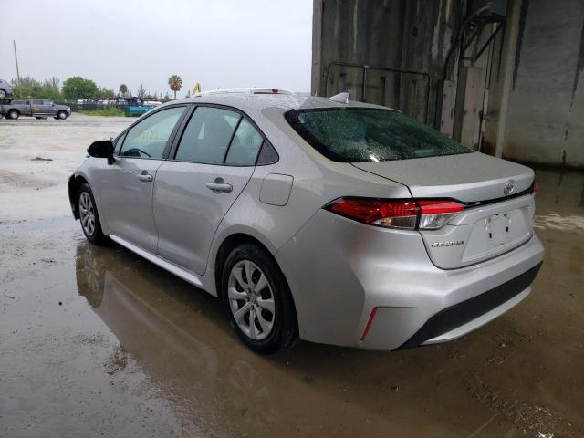 Photo 2 from auction – 2021 TOYOTA COROLLA LE with VIN 5YFEPMAE9MP231526