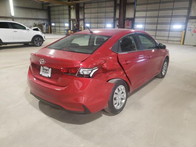 Photo 4 from auction – 2022 HYUNDAI ACCENT SE with VIN 3KPC24A63NE182602