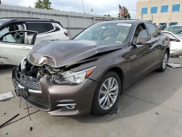 Photo 2 from auction – 2015 INFINITI Q50 BASE with VIN JN1BV7AR4FM404455