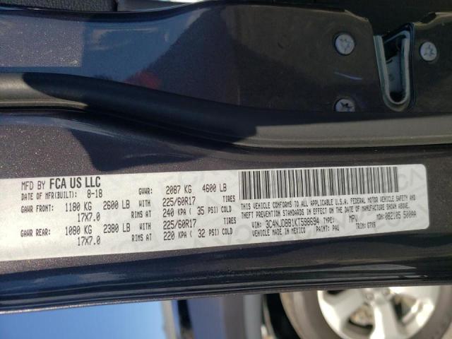 Photo 10 from auction – 2019 JEEP COMPASS LA with VIN 3C4NJDBB1KT598694