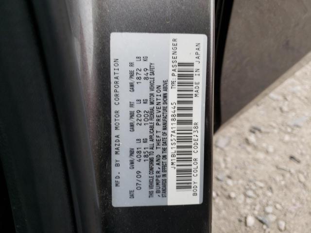 Photo 10 from auction – 2010 MAZDA 3 S with VIN JM1BL1S57A1188445