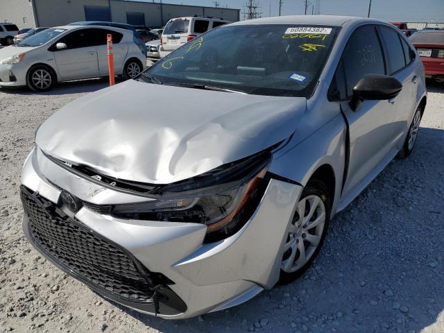 Photo 2 from auction – 2022 TOYOTA COROLLA LE with VIN JTDEPMAE8N3025821