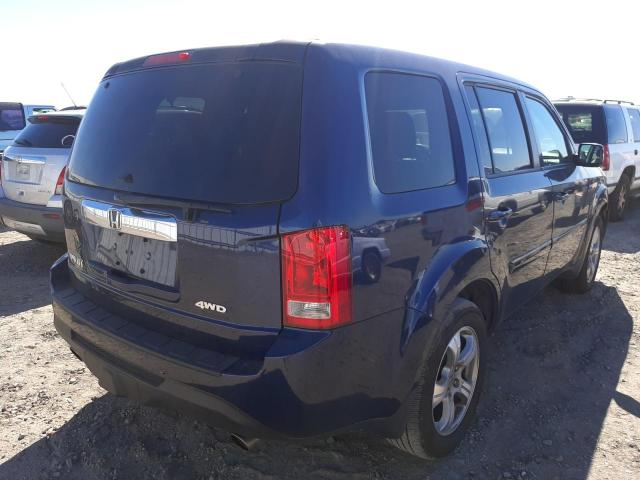 Photo 4 from auction – 2013 HONDA PILOT EXL with VIN 5FNYF4H59DB027567