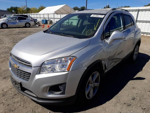 Photo 2 from auction – 2015 CHEVROLET TRAX LTZ with VIN 3GNCJNSB8FL238123