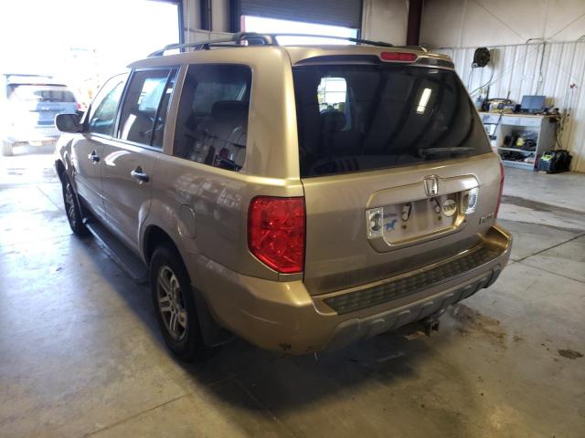 Photo 3 from auction – 2004 HONDA PILOT EXL with VIN 2HKYF18754H619064